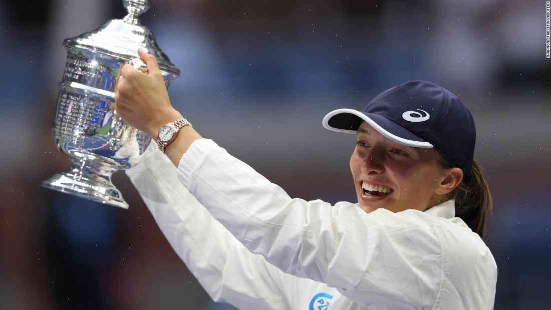 Iga Swiatek wins her third Grand Slam title at the US Open