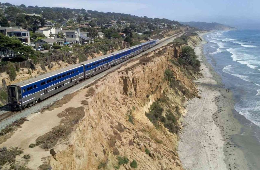 The Pacific Surfliner is an outdated rail line
